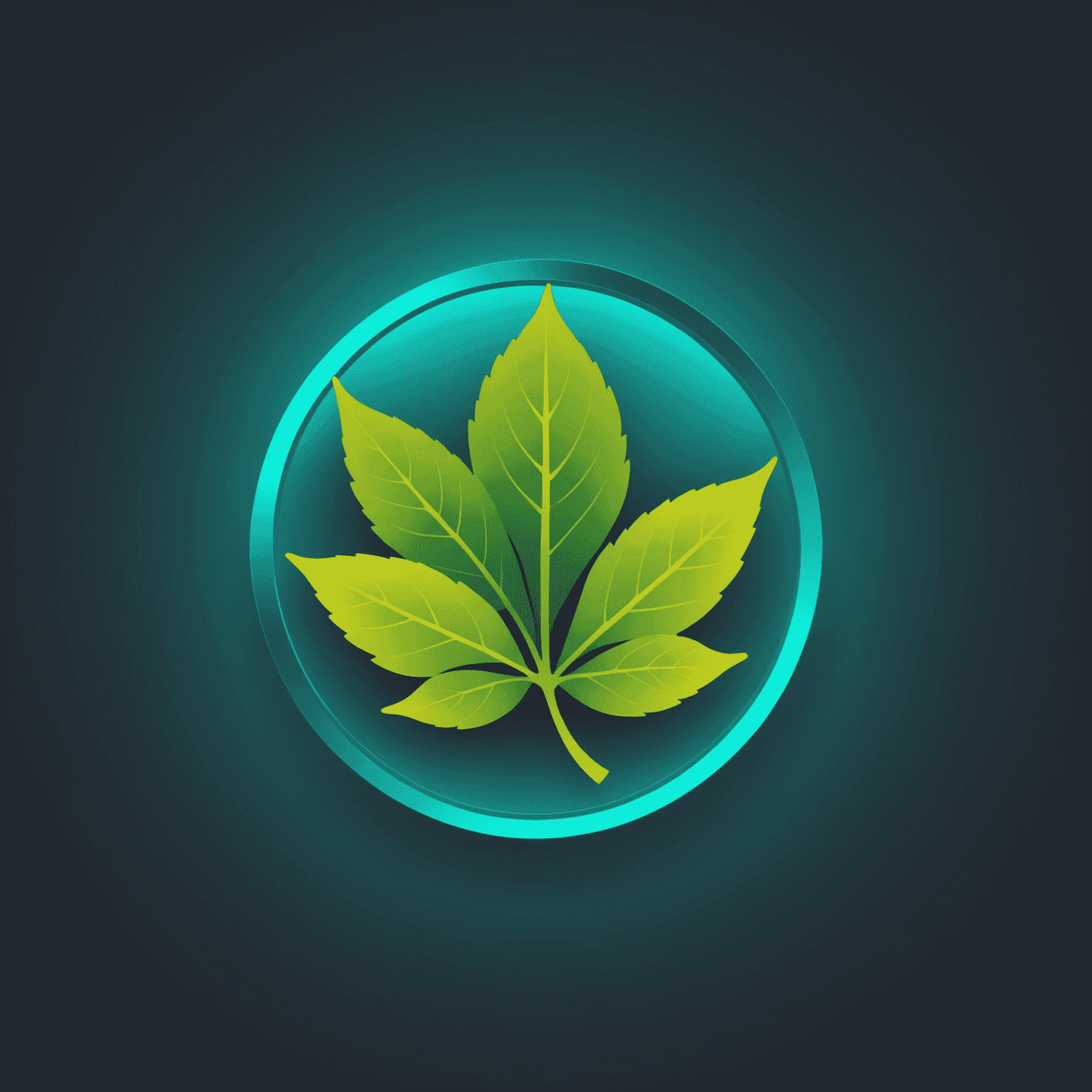 VitaGlow logo: A vibrant teal and lime gradient text with a stylized leaf icon